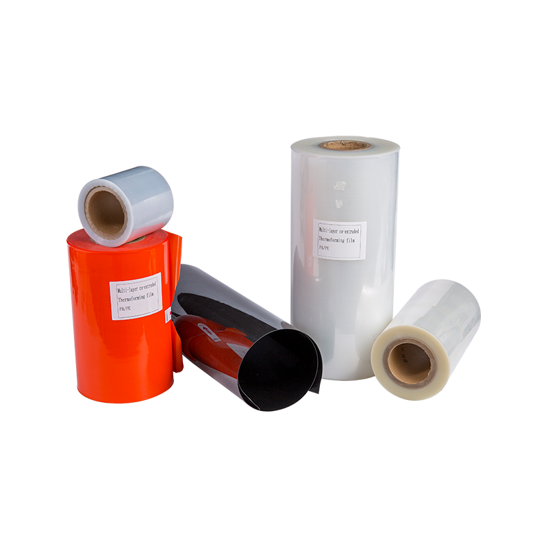 7-11 camadas de filme termoformador de barreira geral PA/PE 7-11 camadas de filme termoformador de barreira geral PA/PE