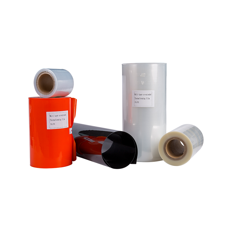 7-11 camadas de filme termoformador de barreira geral PA/PE 7-11 camadas de filme termoformador de barreira geral PA/PE