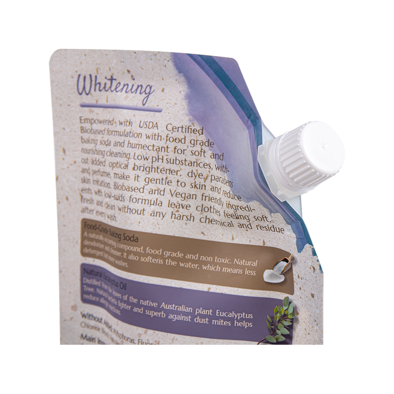 Saco do detergente para a roupa do malote do bico com desempenho da selagem Saco do detergente para a roupa do malote do bico com desempenho da selagem