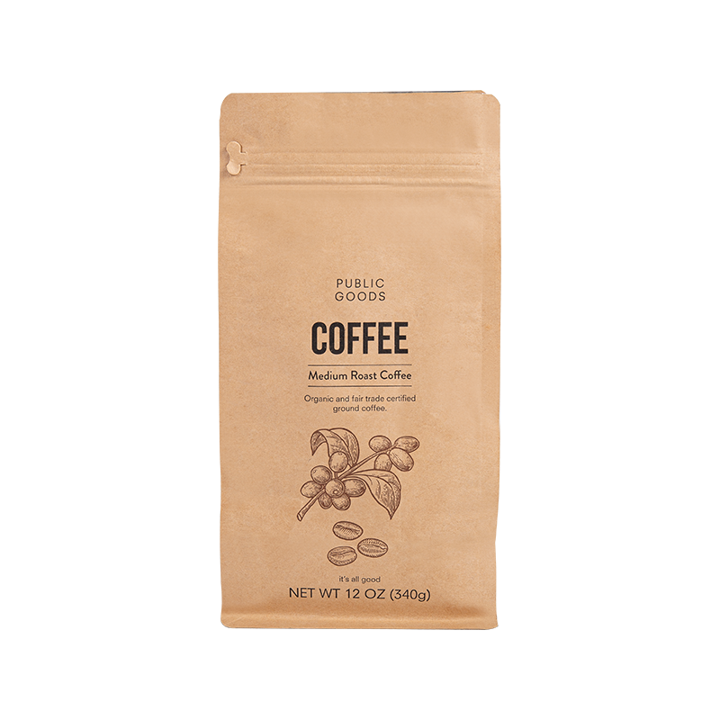 Saco de embalagem de grãos de café 250g, 500g, 1 kg Saco de embalagem de grãos de café 250g, 500g, 1 kg