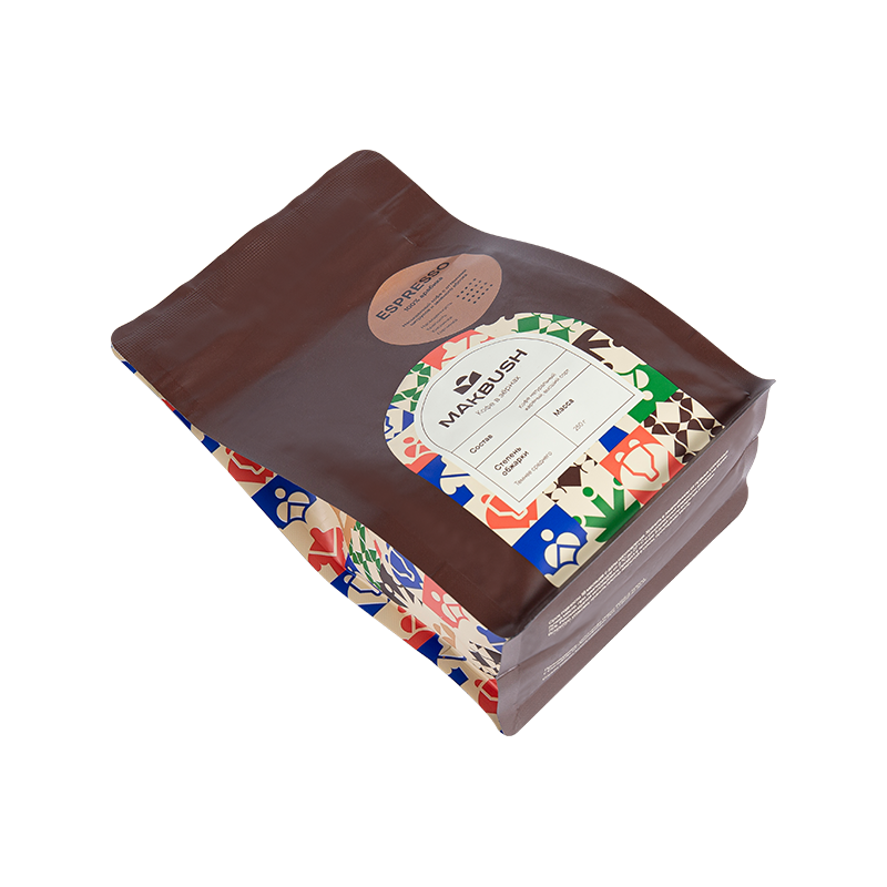 Saco de embalagem de grãos de café 250g, 500g, 1 kg Saco de embalagem de grãos de café 250g, 500g, 1 kg