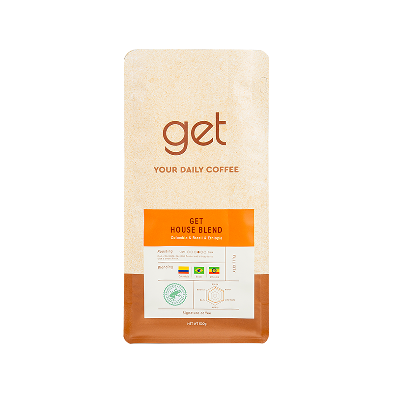 Saco de café com vedação de oito lados 250g-1kg Saco de café com vedação de oito lados 250g-1kg