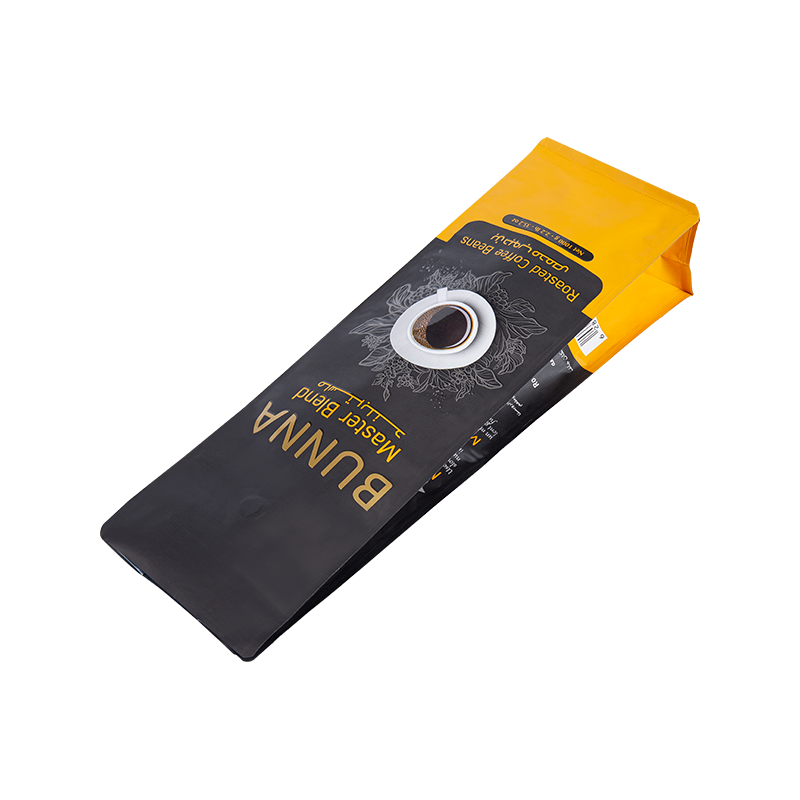 Saco de café com vedação de oito lados 250g-1kg Saco de café com vedação de oito lados 250g-1kg