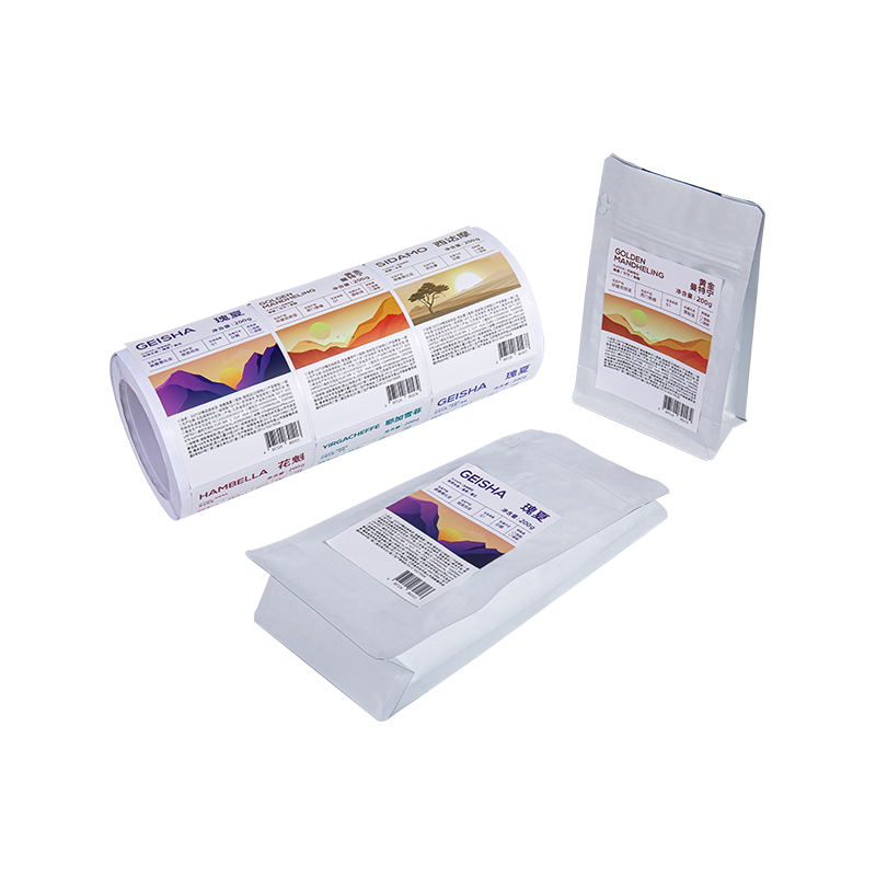 250g, 500g, saco de embalagem de café de 1 kg com etiqueta adesiva 250g, 500g, saco de embalagem de café de 1 kg com etiqueta adesiva