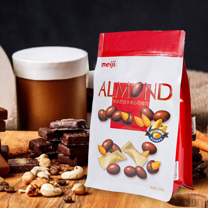 Saco de chocolate com selo de oito lados à prova de umidade