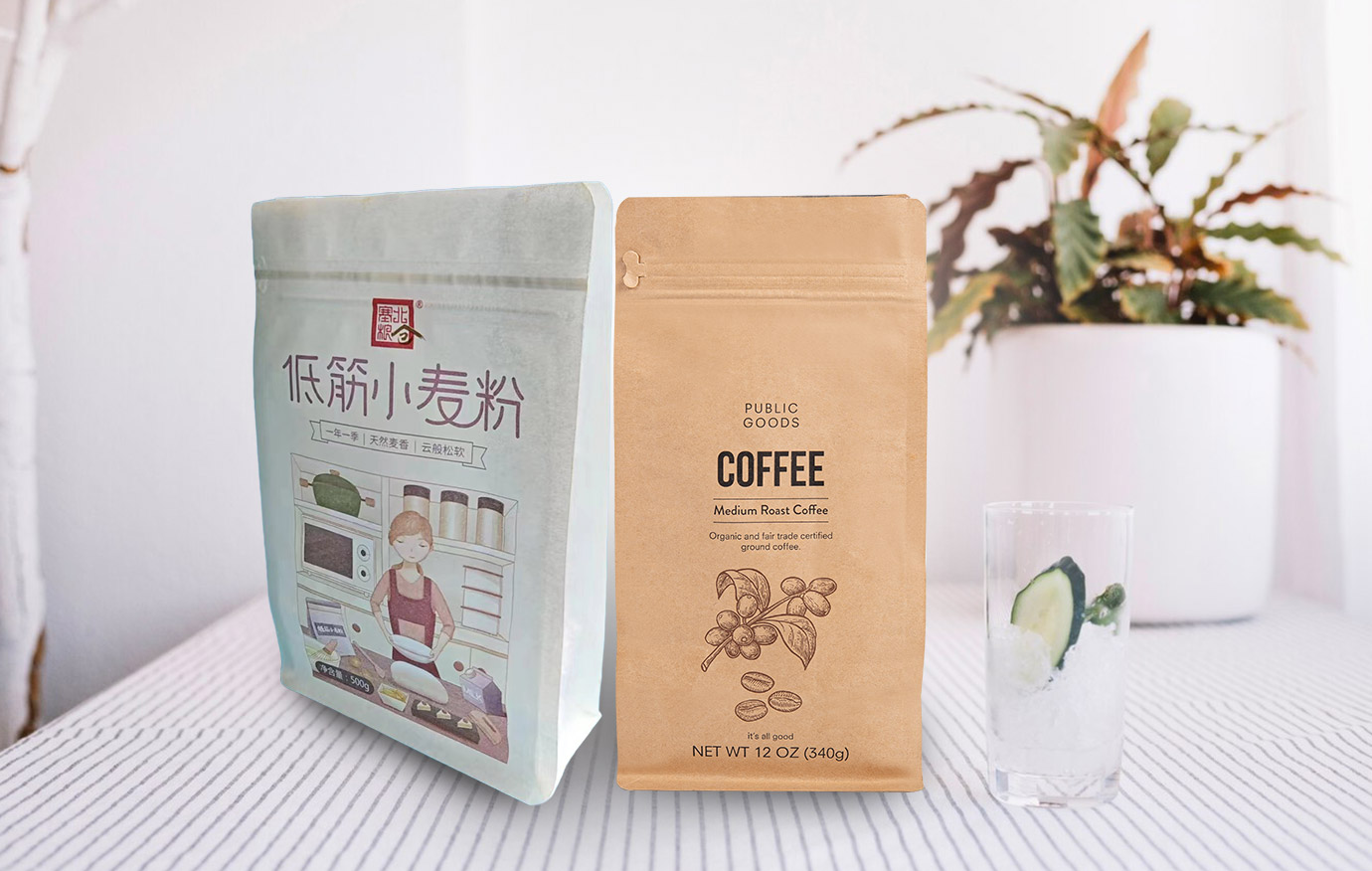 Bolsa de papel kraft