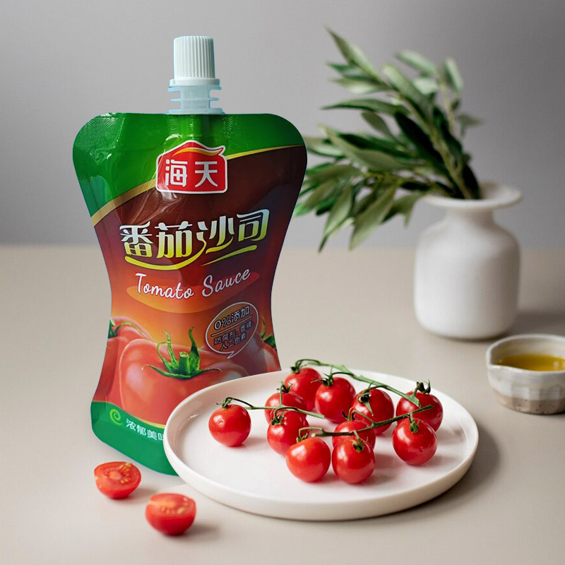 Bolsa com bico de molho de alta vedação