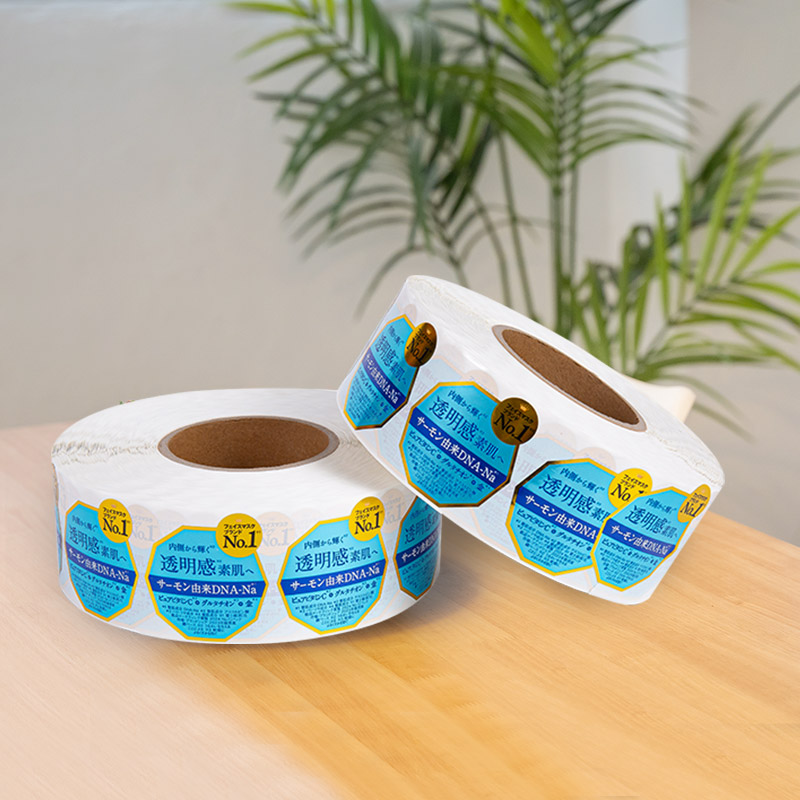 Etiqueta autoadesiva adesiva forte e resistente à fricção para sacos de café